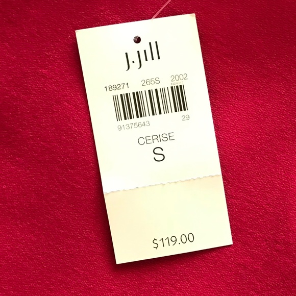 NWT J. JILL CERISE PINK DRESS - Picture 11 of 13